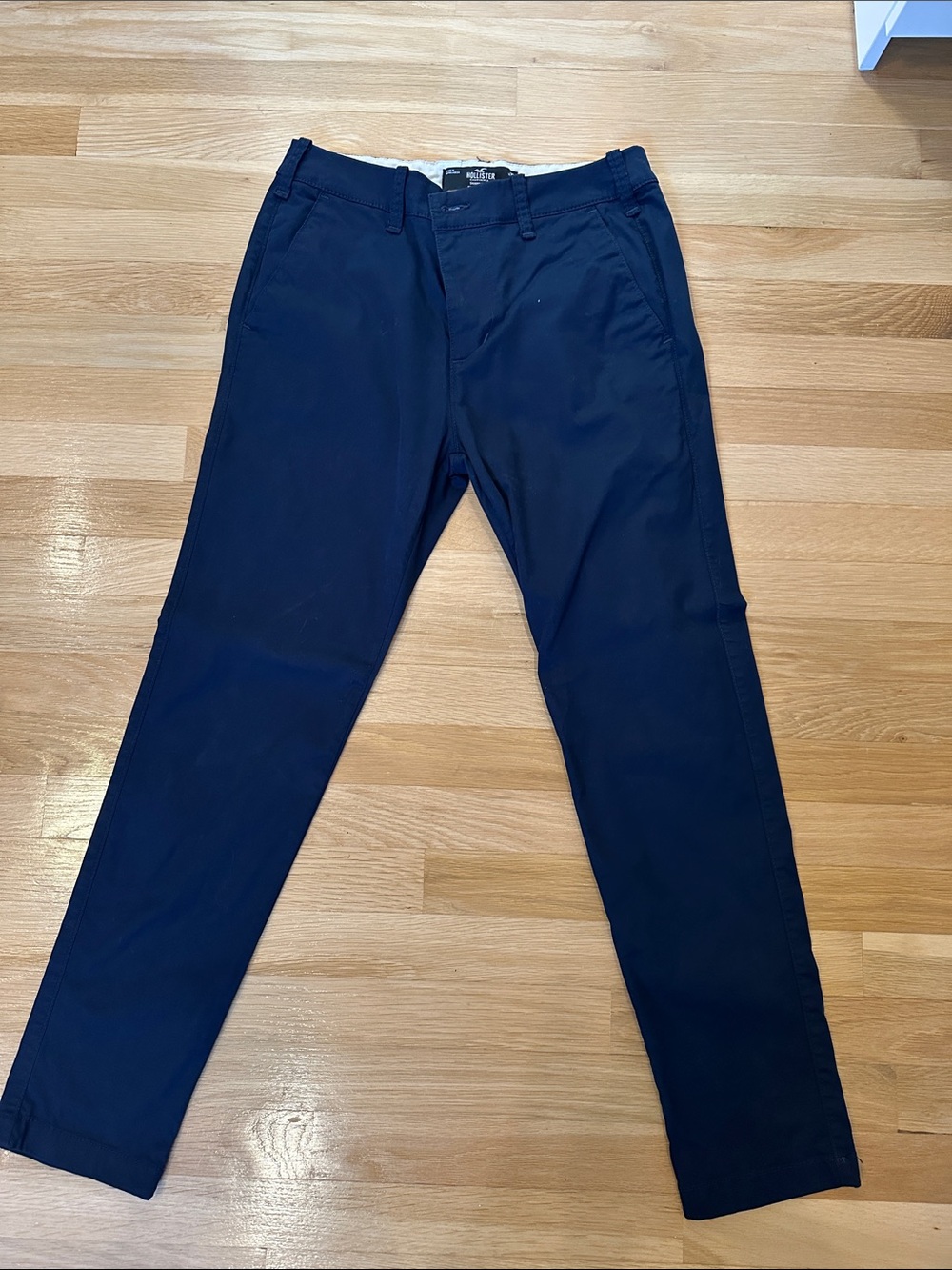 Hollister Dark Navy Chino Pants